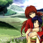 gambar animasi kartun jepang romantis kenshin