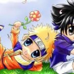 gambar kartun jepang naruto sasuke lucu
