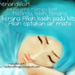 gambar kartun muslimah galau