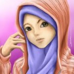 gambar kartun muslimah lucu berjilbab