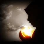 gambar kartun muslimah sedang berdoa