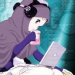 gambar kartun wanita muslimah lucu