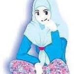 gambar kartun wanita muslimah sejati cantik