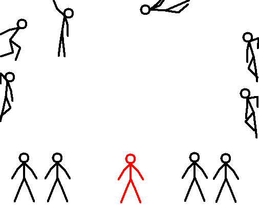 gambar stickman bergerak