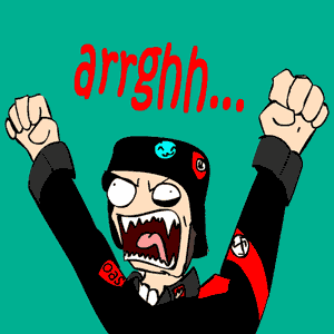 gambar animasi orang marah, gambar bergerak lucu