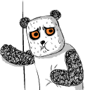 dp bbm keren panda lucu bergerak