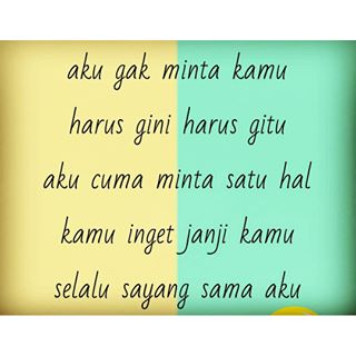 dp bbm romantis buat pacar inget janji