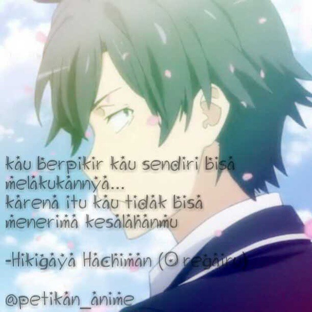 dp bbm kata kata cinta anime