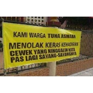 dp bbm kata kata lucu spanduk atau poster