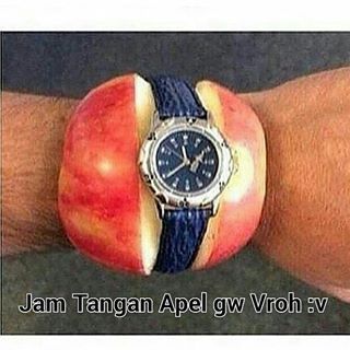 foto kata kata lucu jam apple terbaru