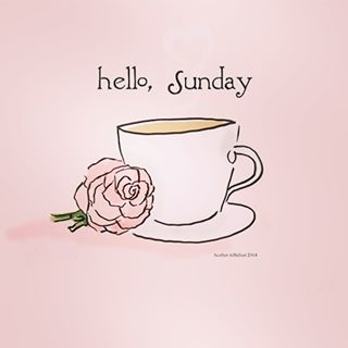 gambar dp bbm kata kata hari minggu kopi santai