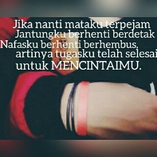 kata kata romantis sedih