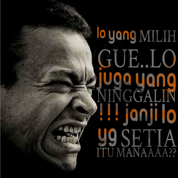 kata kata sakit hati dipermainkan cinta