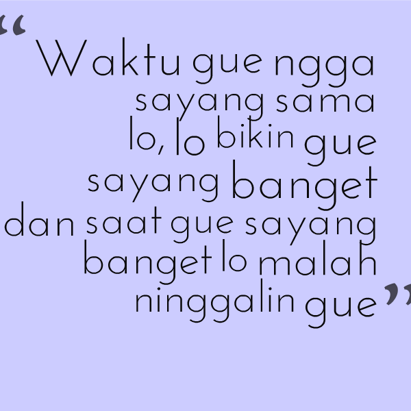 kata kata sedih dan sakit hati