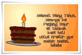 ucapan selamat ulang tahun lucu untuk teman dan sahabat