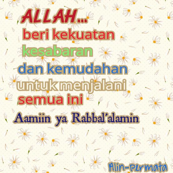 dp bbm lelah islami